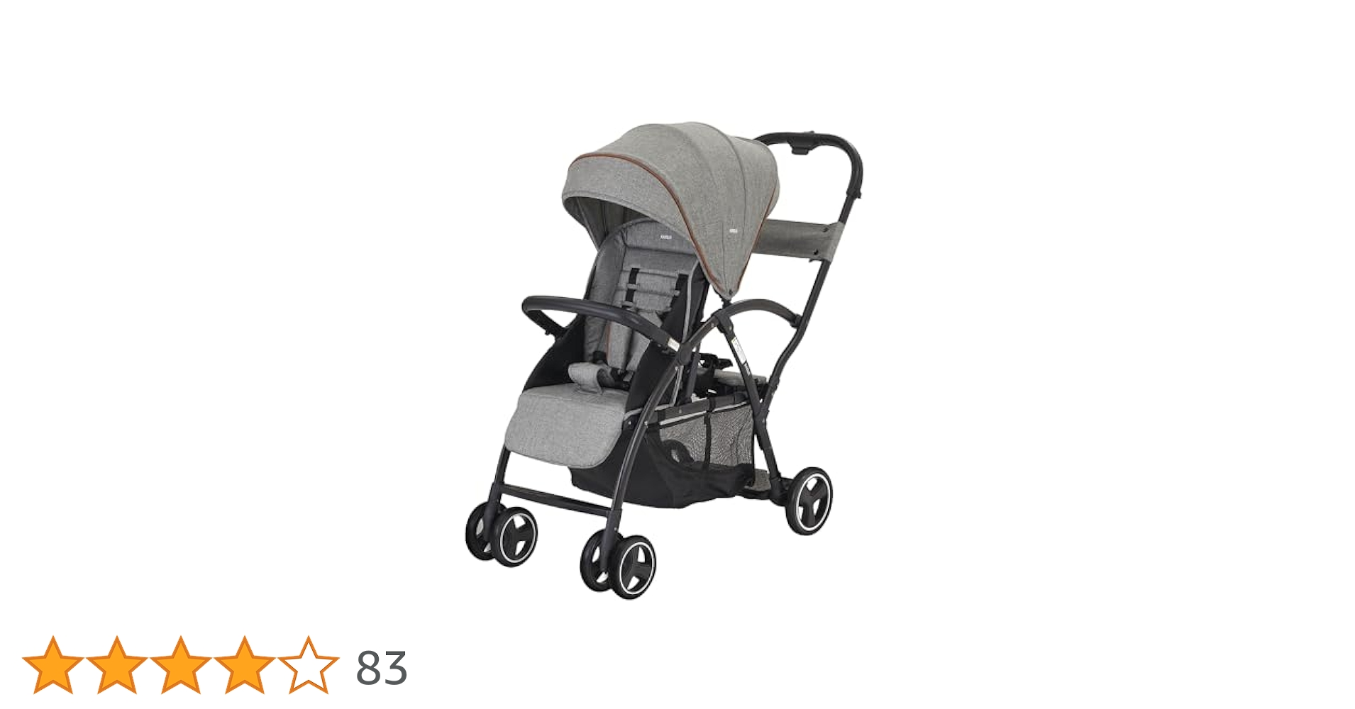Amazon | カトージ ベビーカー 2-Seater next グレー 41447 | 二